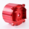 OEM China Aluminium CNC Usinining Housing em vermelho